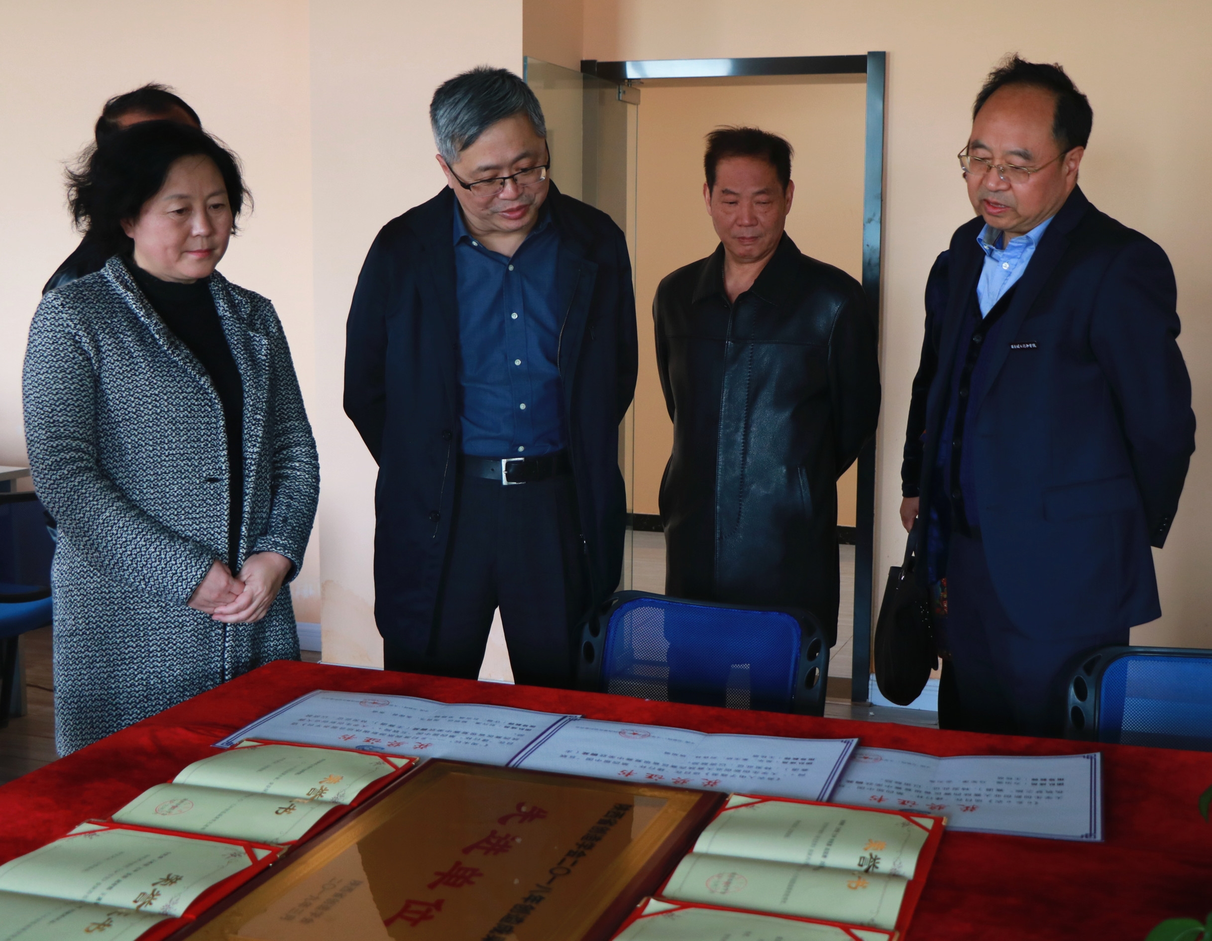 西安财经大学校长方明一行来我校检查指导工作