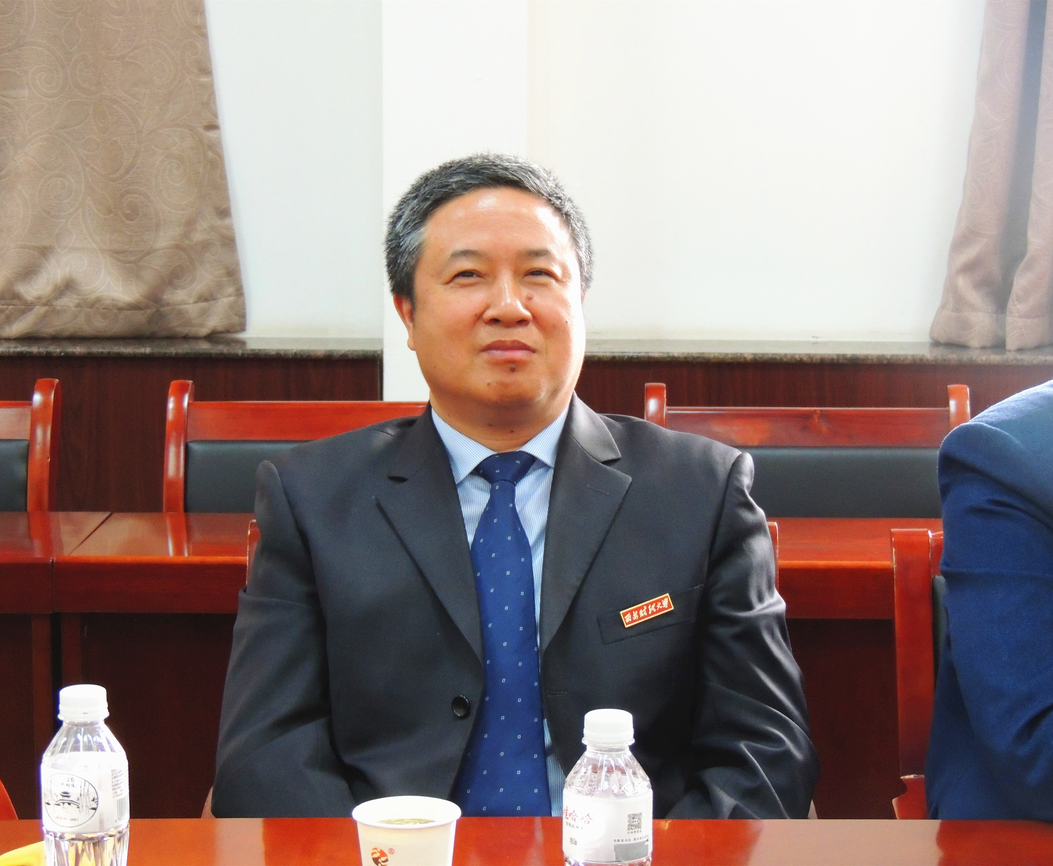 教务处处长,招生办公室主任王浩鸣参加会议并讲话